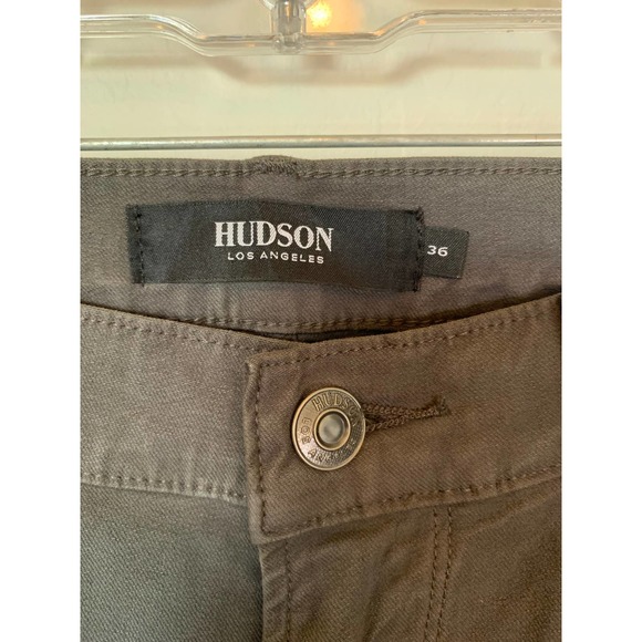 Hudson | NEW Slate Grey Blake Slim Straight Jean Size 36 - Picture 2 of 10